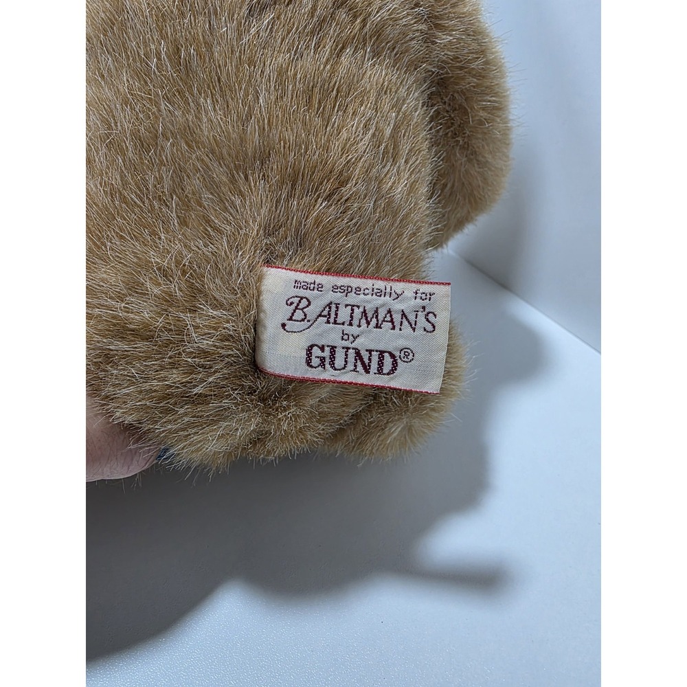 Vintage B Altman's GUND Teddy Bear Limited Edition Department Store Exclusive - Picture 9 of 10